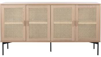 RAFFELS Sideboard 4 dörr ,vitpigmenterad, en produkt av hög kvalitet till bra pris från Ulfåsa möbler