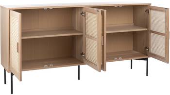 RAFFELS Sideboard 4 dörr ,vitpigmenterad, en produkt av hög kvalitet till bra pris från Ulfåsa möbler