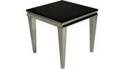 GENOVA  sidobord i svart glas,60x60 H57-, en produkt av hög kvalitet till bra pris från Ulfåsa möbler