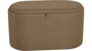 MAIKO Sittpuff/sidobord, oval, brun , en produkt av hög kvalitet till bra pris från Ulfåsa möbler