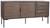 BELFORT Sideboard mörkbrun, en produkt av hög kvalitet till bra pris från Ulfåsa möbler