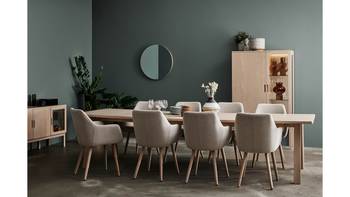 SANDHOLMEN Matbord 220x100 ekfaner, en produkt av hög kvalitet till bra pris från Ulfåsa möbler
