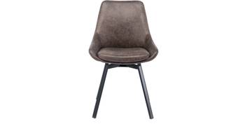 PARADE Matstol m snurr i Texas brunt tyg, en produkt av hög kvalitet till bra pris från Ulfåsa möbler