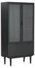 SAGENE Vitrin, 4 dörr, svart, en produkt av hög kvalitet till bra pris från Ulfåsa möbler