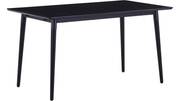 VIKEN Matbord 120x80 svart ask melamin, en produkt av hög kvalitet till bra pris från Ulfåsa möbler