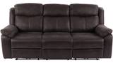 TEDDY Reclinersoffa 3  sits,tyg,brungrå, en produkt av hög kvalitet till bra pris från Ulfåsa möbler