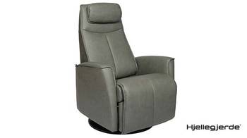 LOFT Hjellegjerde reclinerfåtölj EL Grey, en produkt av hög kvalitet till bra pris från Ulfåsa möbler