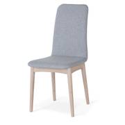 Matstol tyg Nord beige vitoljad ek, en produkt av hög kvalitet till bra pris från Ulfåsa möbler
