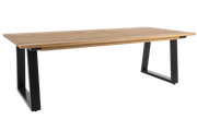 Laurion matbord Svart/teak, en produkt av hög kvalitet till bra pris från Ulfåsa möbler