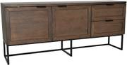 ZION Sideboard i brun oljad ekfaner, en produkt av hög kvalitet till bra pris från Ulfåsa möbler