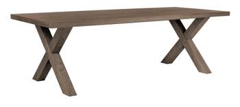 ZION Matbord 240x100 i oljad grå ekfaner, en produkt av hög kvalitet till bra pris från Ulfåsa möbler