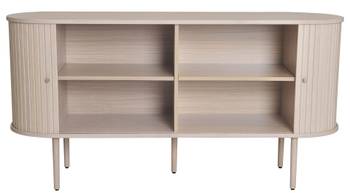 SLIDE Sideboard 150, vitpigmenterad ek, en produkt av hög kvalitet till bra pris från Ulfåsa möbler