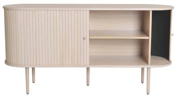 SLIDE Sideboard 150, vitpigmenterad ek, en produkt av hög kvalitet till bra pris från Ulfåsa möbler