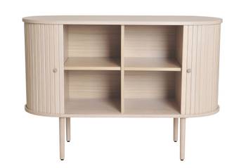 SLIDE Sideboard 110, vitpigmenterad ek, en produkt av hög kvalitet till bra pris från Ulfåsa möbler