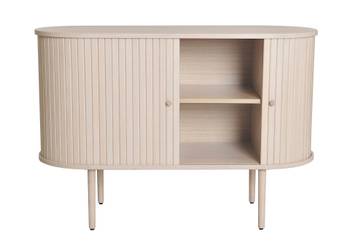 SLIDE Sideboard 110, vitpigmenterad ek, en produkt av hög kvalitet till bra pris från Ulfåsa möbler