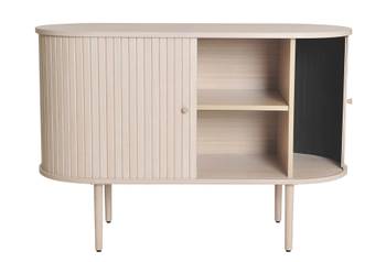 SLIDE Sideboard 110, vitpigmenterad ek, en produkt av hög kvalitet till bra pris från Ulfåsa möbler