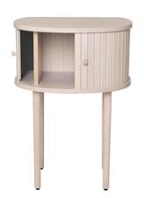 SLIDE Sängbord H68 , vitpigmenterad ek, en produkt av hög kvalitet till bra pris från Ulfåsa möbler