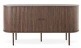 SLIDE Sideboard 150, brunlackad ek, en produkt av hög kvalitet till bra pris från Ulfåsa möbler