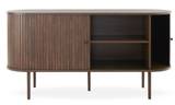 SLIDE Sideboard 150, brunlackad ek, en produkt av hög kvalitet till bra pris från Ulfåsa möbler