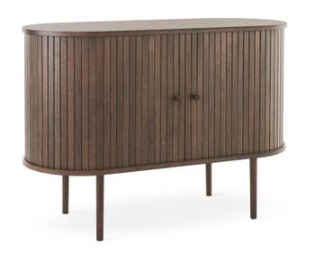 SLIDE Sideboard 110, brunlackad ek, en produkt av hög kvalitet till bra pris från Ulfåsa möbler