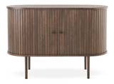 SLIDE Sideboard 110, brunlackad ek, en produkt av hög kvalitet till bra pris från Ulfåsa möbler
