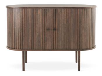 SLIDE Sideboard 110, brunlackad ek, en produkt av hög kvalitet till bra pris från Ulfåsa möbler