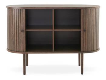 SLIDE Sideboard 110, brunlackad ek, en produkt av hög kvalitet till bra pris från Ulfåsa möbler