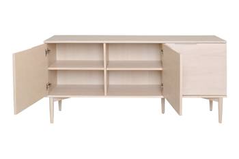 KARMÖY Sideboard,3 dörrar,vitpigmenterad, en produkt av hög kvalitet till bra pris från Ulfåsa möbler