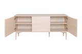 KARMÖY Sideboard,3 dörrar,vitpigmenterad, en produkt av hög kvalitet till bra pris från Ulfåsa möbler