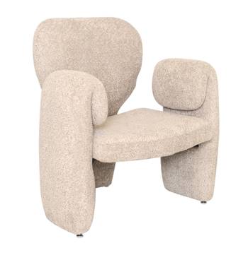 GENEVE Fåtölj i brun/beige tyg, en produkt av hög kvalitet till bra pris från Ulfåsa möbler