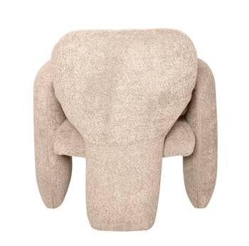 GENEVE Fåtölj i brun/beige tyg, en produkt av hög kvalitet till bra pris från Ulfåsa möbler