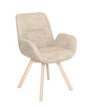 CROSBY Matstol med snurr, tyg beige , en produkt av hög kvalitet till bra pris från Ulfåsa möbler