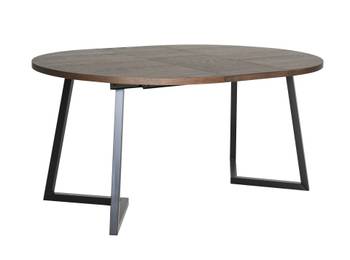 RÖA Matbord inkl 2 tillägg Ø120-200 brun, en produkt av hög kvalitet till bra pris från Ulfåsa möbler