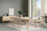 STORD Matbord 220 x100 vitpigmenterad ek, en produkt av hög kvalitet till bra pris från Ulfåsa möbler