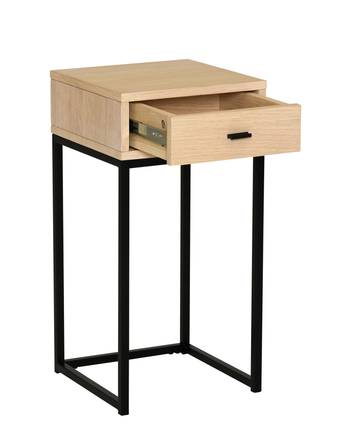 REGAL Sängbord, vitpigmenterad ek H60, en produkt av hög kvalitet till bra pris från Ulfåsa möbler