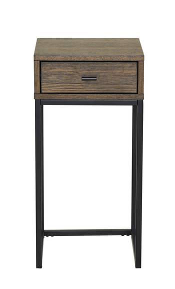 REGAL Sängbord, brunlackad ek H60, en produkt av hög kvalitet till bra pris från Ulfåsa möbler
