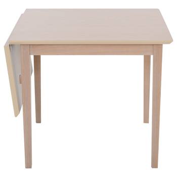 LINDE Matbord 85x85 med klaff 40 vitpig., en produkt av hög kvalitet till bra pris från Ulfåsa möbler