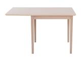 LINDE Matbord 85x85 med klaff 40 vitpig., en produkt av hög kvalitet till bra pris från Ulfåsa möbler