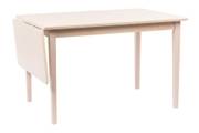 LINDE Matbord 120x85 med klaff 40 vitpig, en produkt av hög kvalitet till bra pris från Ulfåsa möbler