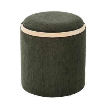 LYKKE Puff grön med trähandtag, en produkt av hög kvalitet till bra pris från Ulfåsa möbler