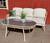 Olivia lounge soffa 3+1+1 med bord twist/vit/beige inkl allväders dynor, en produkt av hög kvalitet till bra pris från Ulfåsa möbler