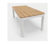 Verona soffbord 120x60, cream/teak, en produkt av hög kvalitet till bra pris från Ulfåsa möbler