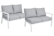Samvaro High avslut Vit/Pearl grey, en produkt av hög kvalitet till bra pris från Ulfåsa möbler