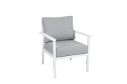 Samvaro High fåtölj Vit/Pearl grey, en produkt av hög kvalitet till bra pris från Ulfåsa möbler