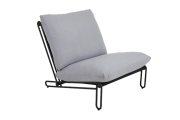Blixt loungefåtölj Svart/Sky Grey, en produkt av hög kvalitet till bra pris från Ulfåsa möbler