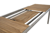 Naos matbord Rostfritt stål/teak, en produkt av hög kvalitet till bra pris från Ulfåsa möbler