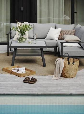 Samvaro Low avslut Antracit/Pearl grey, en produkt av hög kvalitet till bra pris från Ulfåsa möbler