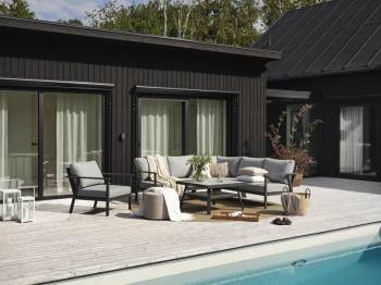 Samvaro Low avslut Antracit/Pearl grey, en produkt av hög kvalitet till bra pris från Ulfåsa möbler