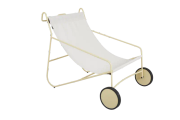 Poul Chair loungefåtölj Lemon/Off-white, en produkt av hög kvalitet till bra pris från Ulfåsa möbler