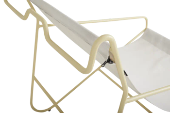 Poul Chair loungefåtölj Lemon/Off-white, en produkt av hög kvalitet till bra pris från Ulfåsa möbler